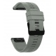 RhinoTech strap for Garmin QuickFit sports silicone 26mm gray