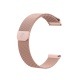 RhinoTech universal strap Milanese loop Quick Release 18mm pink-gold