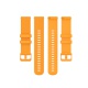 RhinoTech universal silicone strap Quick Release 18mm orange
