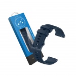 RhinoTech universal silicone strap Quick Release 18mm dark blue