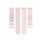 RhinoTech universal silicone Quick Release strap 18mm light pink