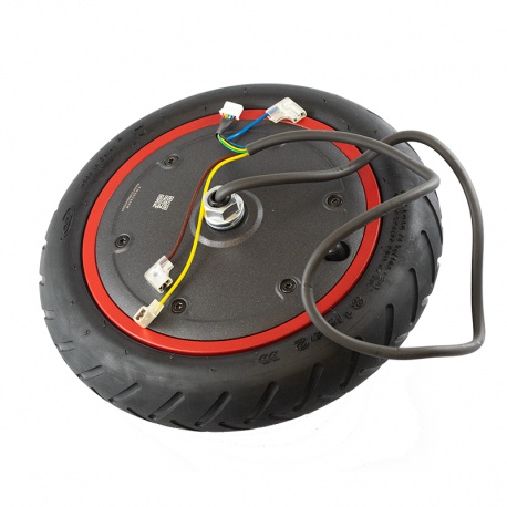 Front wheel with motor incl. tire and tube for Xiaomi Mi Electric Scooter 3 gray