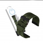 RhinoTech Strap for Garmin QuickFit Silicone outdoor 22mm Dark Green