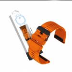 RhinoTech řemínek pro Garmin QuickFit silikonový outdoor 26mm oranžový
