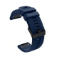RhinoTech strap for Garmin QuickFit sports silicone 22mm dark blue.