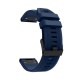 RhinoTech strap for Garmin QuickFit sports silicone 22mm dark blue.