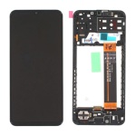 LCD + Touch + Frame for Samsung Galaxy A13 A137 2022 Black (Service Pack)