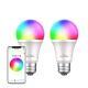 Gosund Nite Bird Smart Wi-Fi LED Bulb RGB (2-pack)