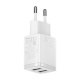 Baseus compact charger 2U 10.5W white
