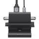 Baseus Mate Docking Pro USB-C stolní dokovací stanice na mobilní telefon, černá