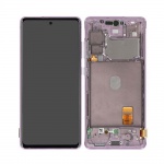 LCD + Touch + Frame for Samsung Galaxy S20 FE 5G G781 purple (Service Pack)