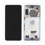 LCD + Touch + Frame for Samsung Galaxy S21+ G996 Phantom Silver (Service Pack)