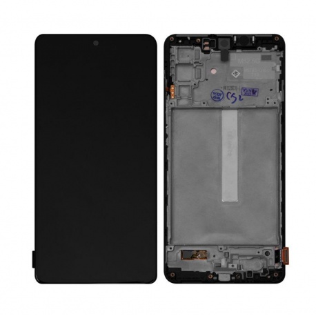 LCD + dotyk + rámeček pro Samsung Galaxy M52 5G 2021 M526 černá (Service Pack)