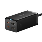 Baseus GaN5 For fast charging desktop adapter 2x USB-C + USB-A + HDMI 67W 1.5m wire black