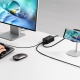 Baseus GaN5 Pro rychlonabíjecí stolní adaptér 2x USB-C + USB-A + HDMI 67W 1.5m kabel černá