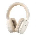 Baseus Bowie H1 Noise-Cancelling Wireless Headphones Rice White