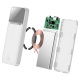 Baseus powerbanka PD 20W s bezdrátovým nabíjením 10000mAh (kompatibilní s MagSafe) bílá