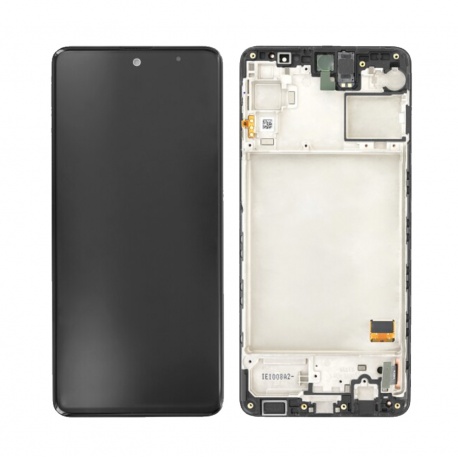 LCD + touch + frame for Samsung Galaxy M31s M317F Mirage black (Service Pack)