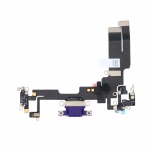 Nabíjecí deska a flex pro Apple iPhone 14 Purple (Genuine)