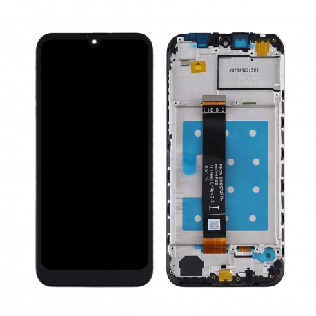 LCD + Touch + Frame for Huawei Y5 (2019) black (Service pack)