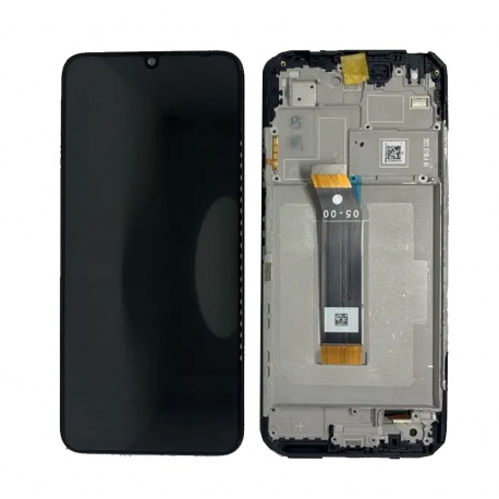 LCD + Dotyk + Rámeček pro Xiaomi Poco M5 (4G) (2022) černá (Service pack)