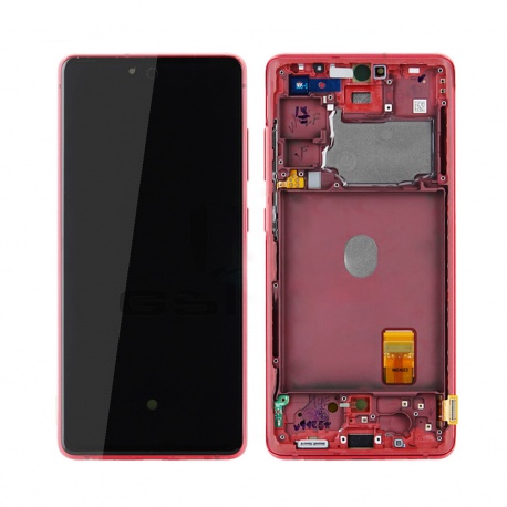 LCD + touch for Samsung Galaxy S20 FE 4G/5G G780/G781 red (Service Pack)