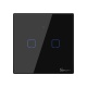 Chytrý vypínač WiFi + RF 433 Sonoff T3 EU TX (2-channel) černá