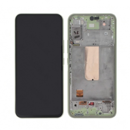 LCD + Dotyk + rámeček pro Samsung Galaxy A54 5G 2023 SM-A546 zelená (Service Pack)