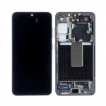 LCD + Touch + frame for Samsung Galaxy S23 5G 2023 SM-S911 green (Service Pack)