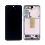 LCD + Touch + frame for Samsung Galaxy S23 5G 2023 SM-S911 pink (Service Pack)