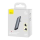 Baseus GAN5 Pro Ultra-thin Fast Charging Adapter USB-C + USB-A 65W Gray