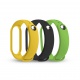 RhinoTech straps for Xiaomi Mi Band 6 (3-pack black, yellow, green)