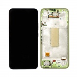 LCD + touch + frame for Samsung Galaxy A34 5G A346 green (Service Pack)