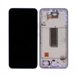 LCD + touch + frame for Samsung Galaxy A34 5G A346 purple (Service Pack)