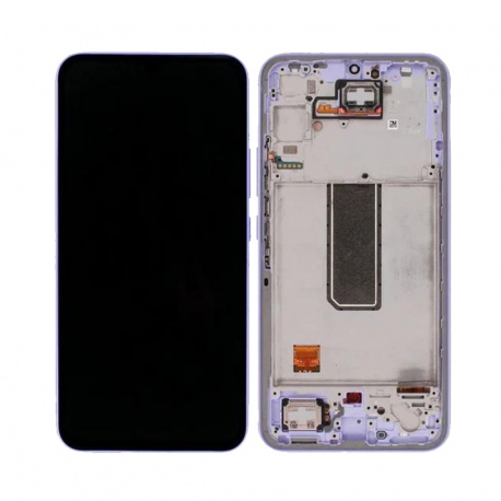 LCD + touch + frame for Samsung Galaxy A34 5G A346 purple (Service Pack)