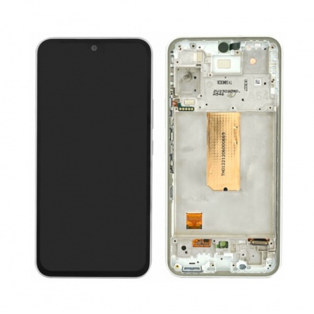 LCD + touch + frame for Samsung Galaxy A54 5G A546 white (Service Pack)
