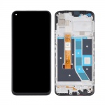 LCD + touch + frame for Realme 7i (Global) (RMX2193) black (Service pack)