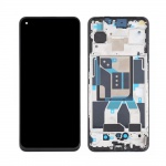 LCD + touch screen + frame for Realme GT 5G (RMX2202) black (Service pack)