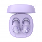 Baseus bezdrátová sluchátka Bowie WM02 TWS, Bluetooth 5.0 fialová