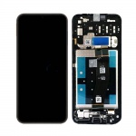 LCD + touch + frame for Samsung Galaxy A14 4G 2023 A145 black (Service Pack)