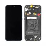 LCD + Dotyk + Rámeček pro Huawei Honor 9X Lite (2020) černá (Service pack)
