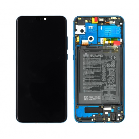 LCD + Touch + Frame for Huawei Honor 9X Lite (2020) Green (Service pack)
