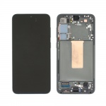 LCD + touch + frame for Samsung Galaxy S23 Plus 5G S916 green (Service Pack)