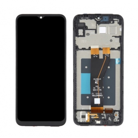 LCD + touch + frame for Samsung Galaxy A14 5G 2023 A146P black (Service Pack)