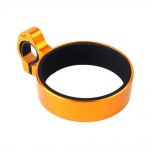 Metal cup holder for Scooter yellow