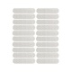 Reflective safety stickers for Scooter (20 pieces) white