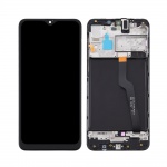 LCD + touch + frame for Samsung Galaxy A10 A105 black (OEM)