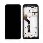 LCD + touch + frame for Motorola Defy XT2083 black (Service Pack)