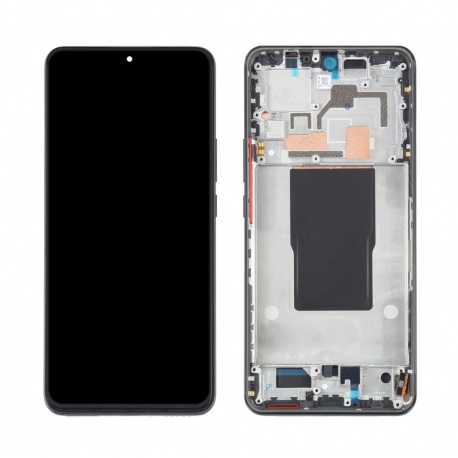 LCD + Touch + Frame for Xiaomi 12T Pro / 12T 5G (2022) black (Service pack)