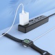 Hoco CW46 USB-C nabíječka pro Apple Watch 1.2m bílá